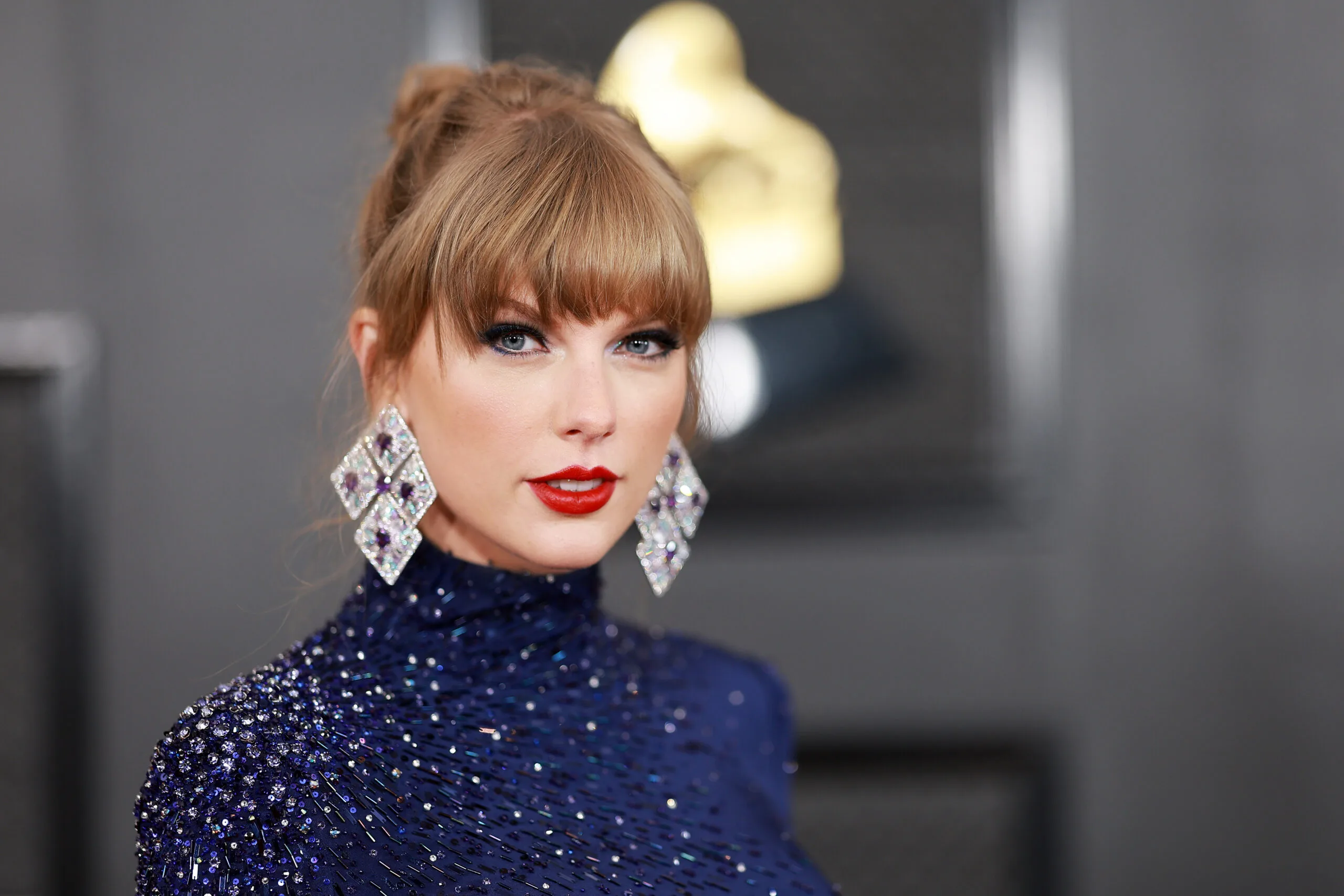 LOS ANGELES, CALIFORNIA - FEBRUARY 05: Taylor Swift attends the 65th GRAMMY Awards on February 05, 2023 in Los Angeles, California. (Photo by Matt Winkelmeyer/Getty Images for The Recording Academy)